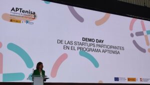 Demo Day de APTENISA en el Foro Transfiere 2023.